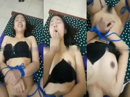 Đổi kiểu trói tay trói chân chơi trò bạo với em rau