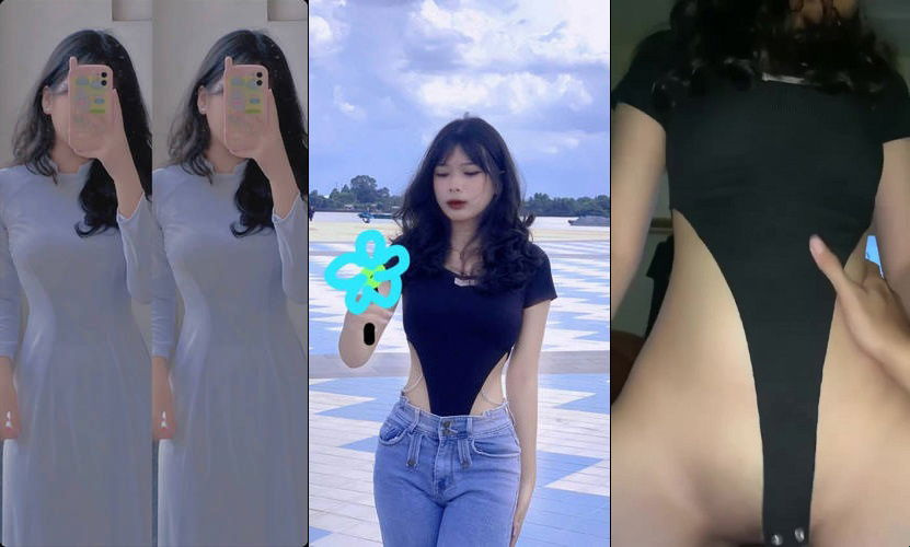 VY Tran - Pelajar Perempuan Bien HOA pada Pakaian dengan Bodysuit Sangat Teruja