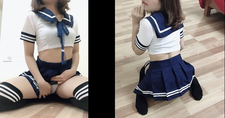 Kapag nag-cosplay ako bilang schoolgirl